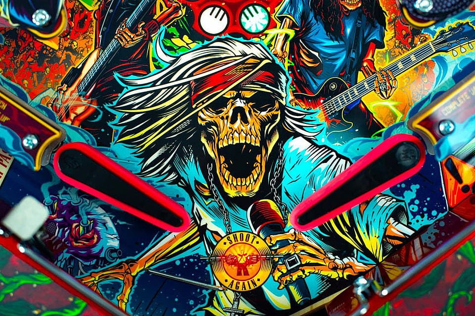 Guns N’ Roses Launch ‘Not in This Lifetime’ Pinball Machine