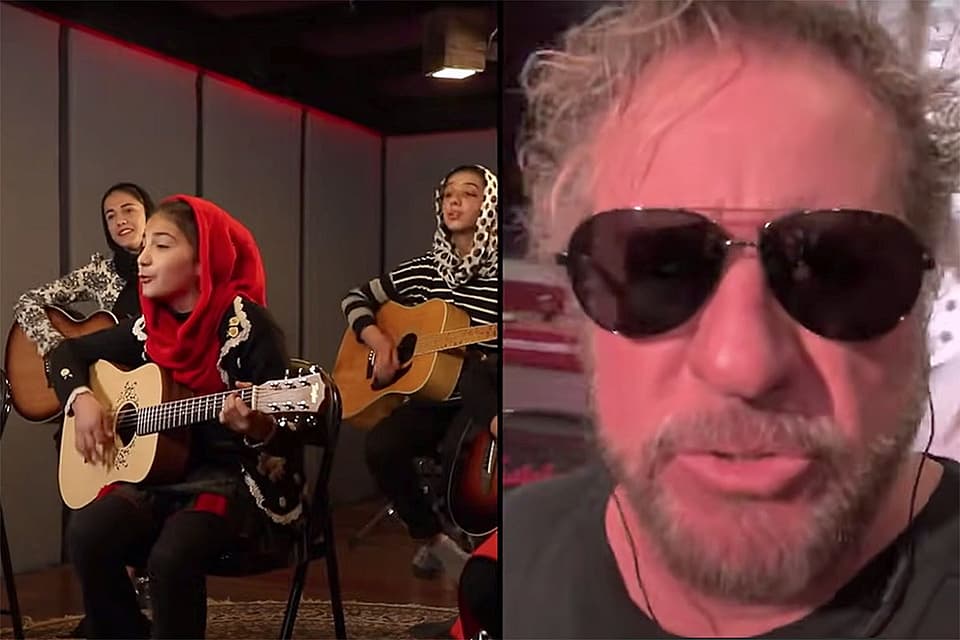 Watch Sammy Hagar Sing ‘Fly Like an Eagle’ with Afghan Girls