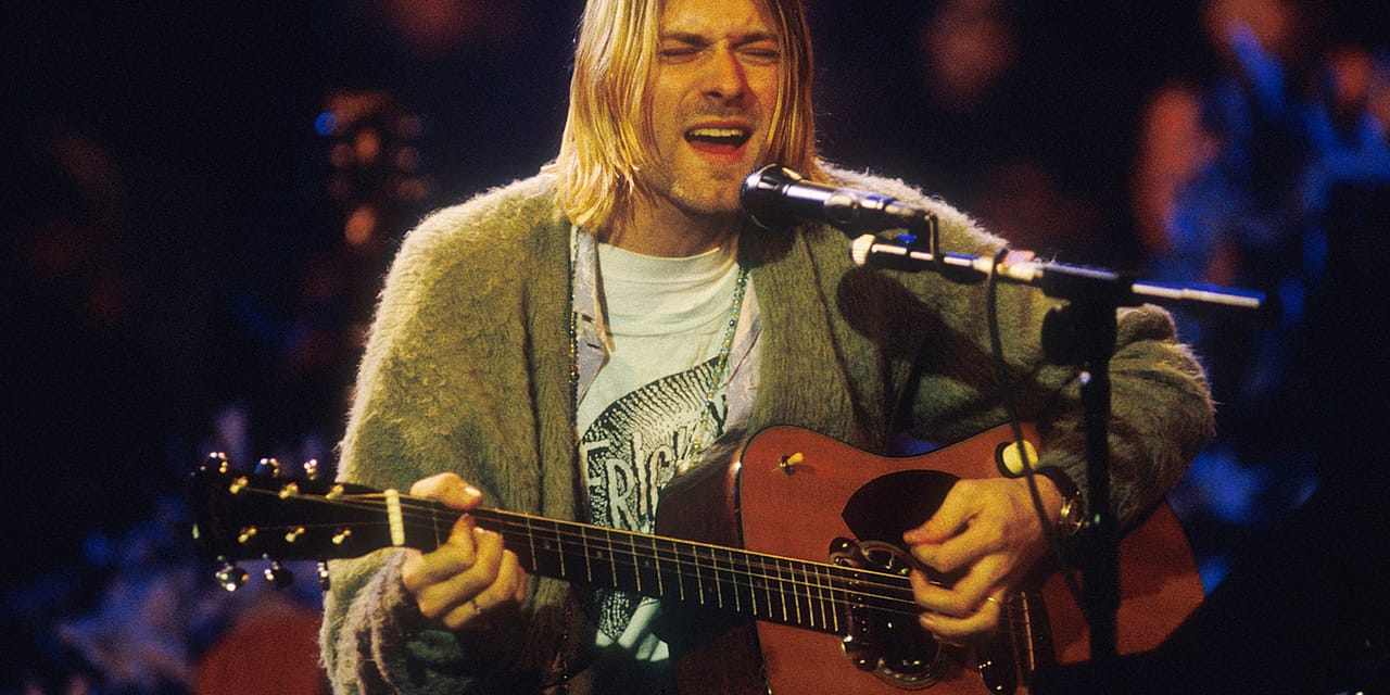 Kurt Cobain’s ‘MTV Unplugged’ Guitar Sells for $6 Million