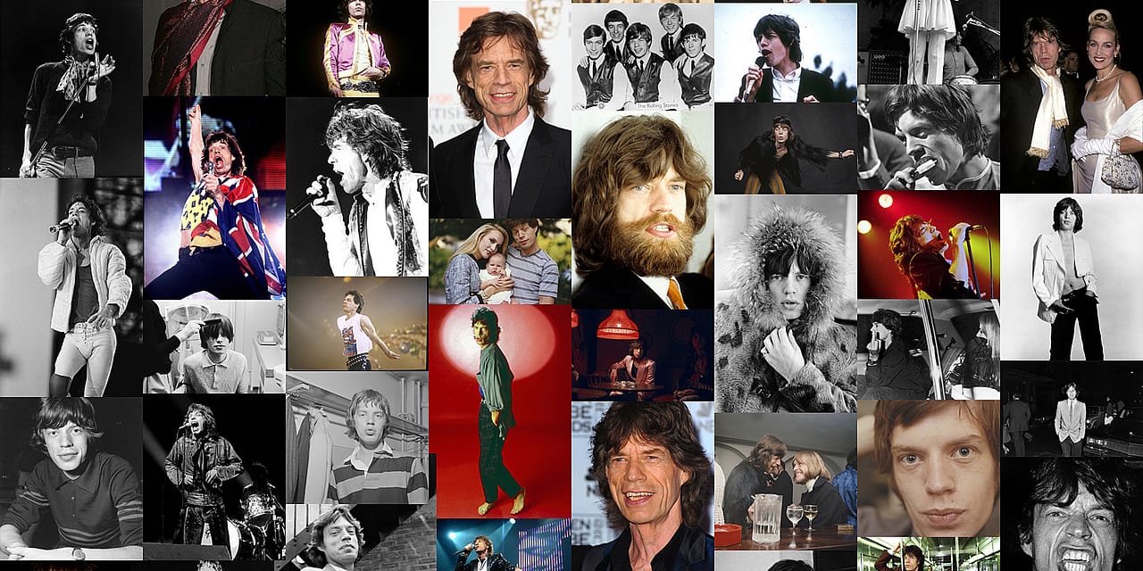 Mick Jagger Year by Year: Photos 1962-2020