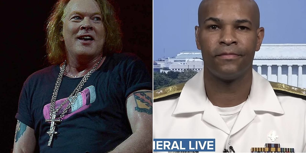 Axl Rose Blasts Surgeon General Over Comments on Large Gatherings