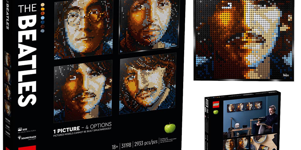 New Beatles Lego Art Set Revealed