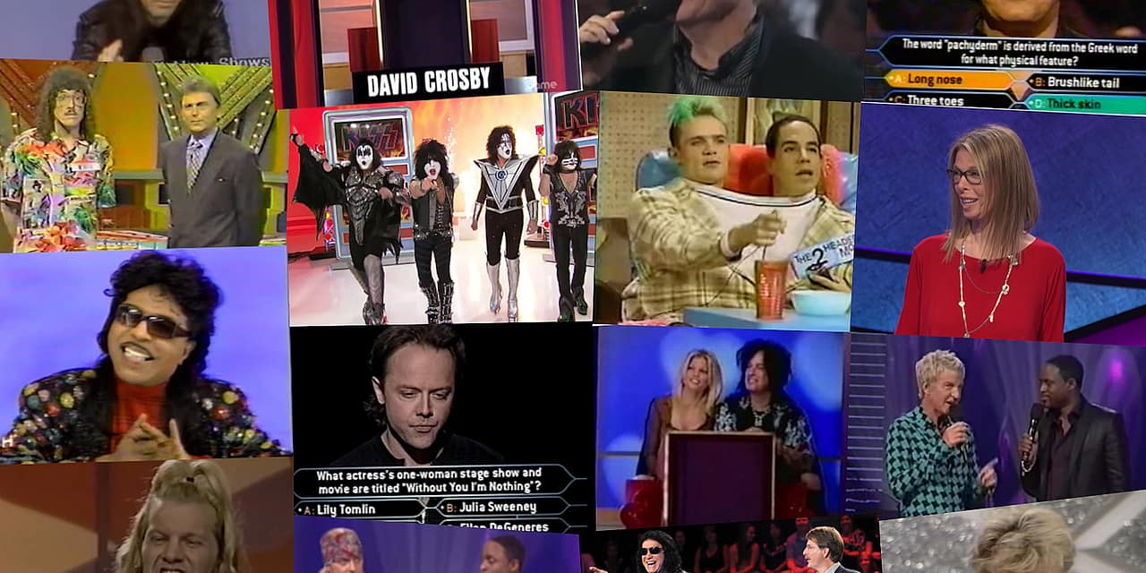 30 Times Rock Stars Were on Game Shows