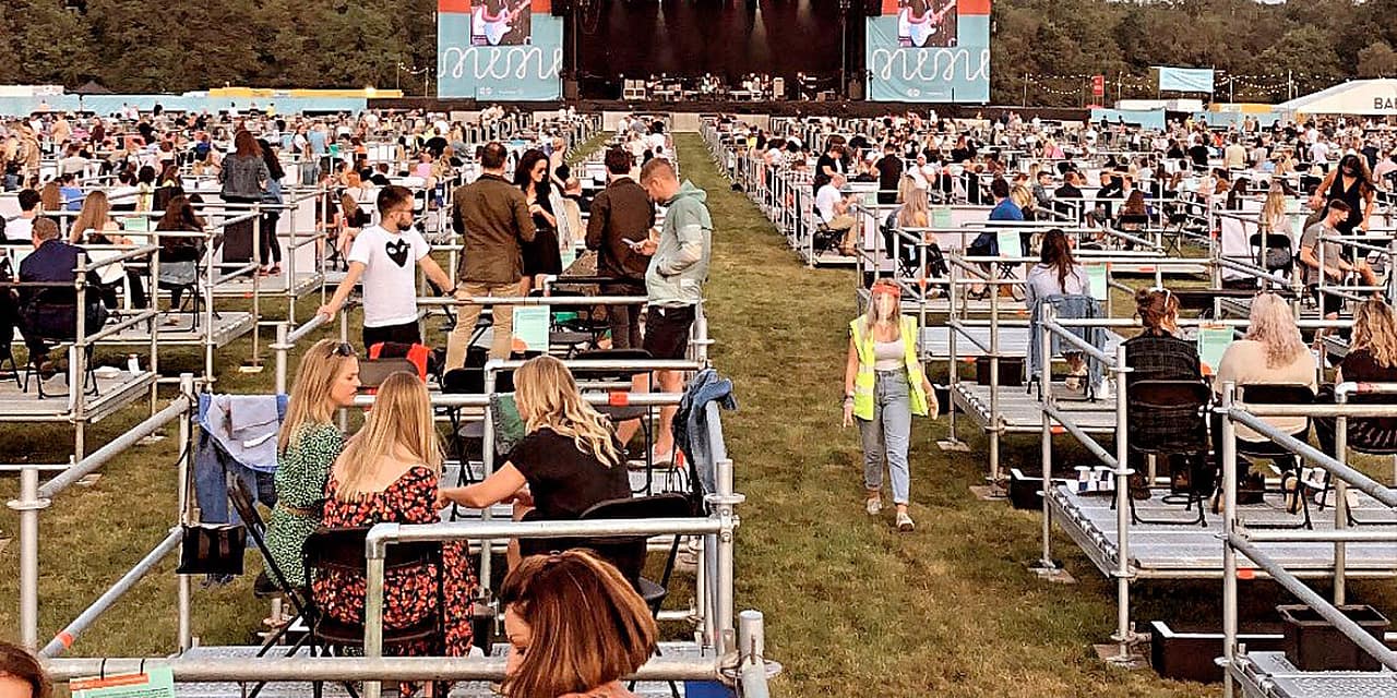 U.K. Socially Distanced Concert Venue Hosts First Show