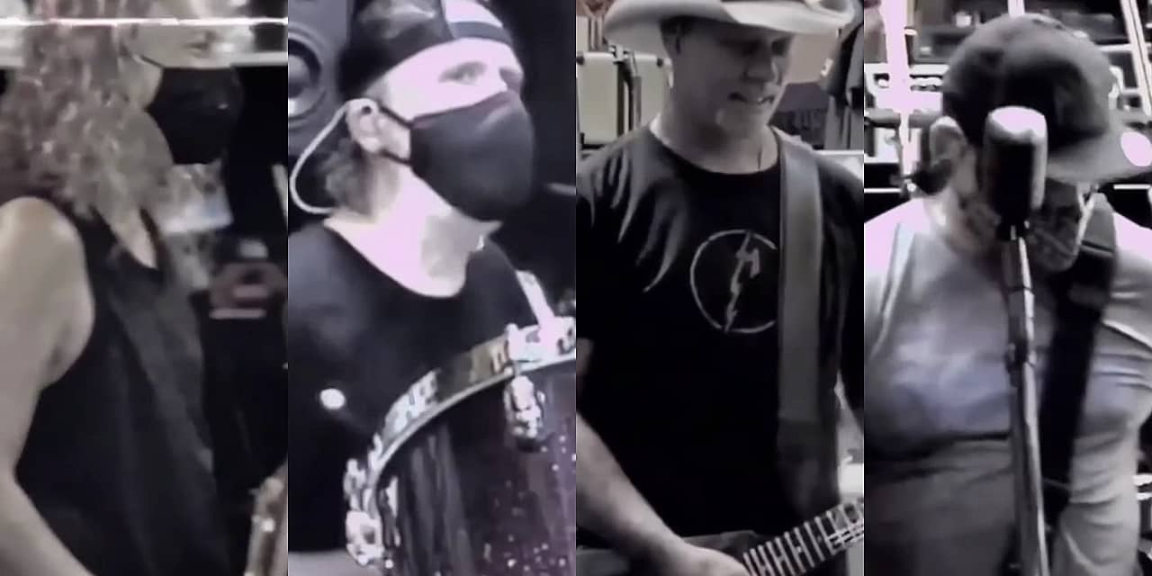 Watch Metallica Play in the Same Room Again