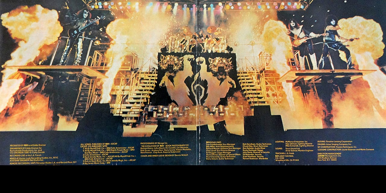 When Kiss Blew Everything Up for Their Fiery ‘Alive II’ Gatefold