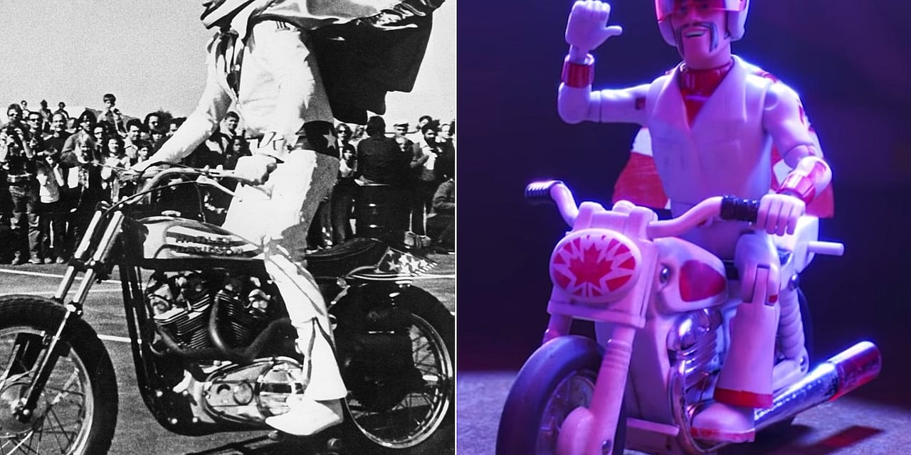 Evel Knievel’s Son Sues Disney Over ‘Toy Story 4’ Character