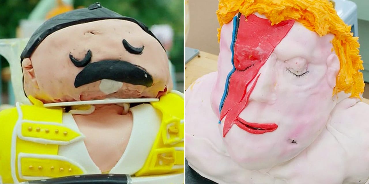 Freddie Mercury and David Bowie Inspire ‘British Bake Off’ Cakes