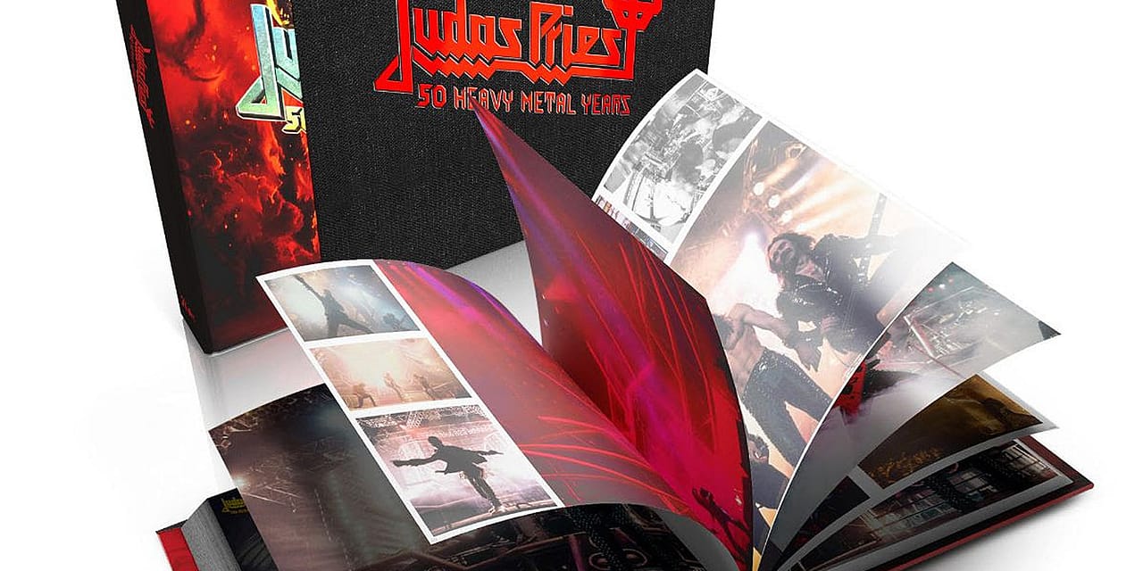 Judas Priest to Celebrate ’50 Heavy Metal Years’ in 648 Page Book