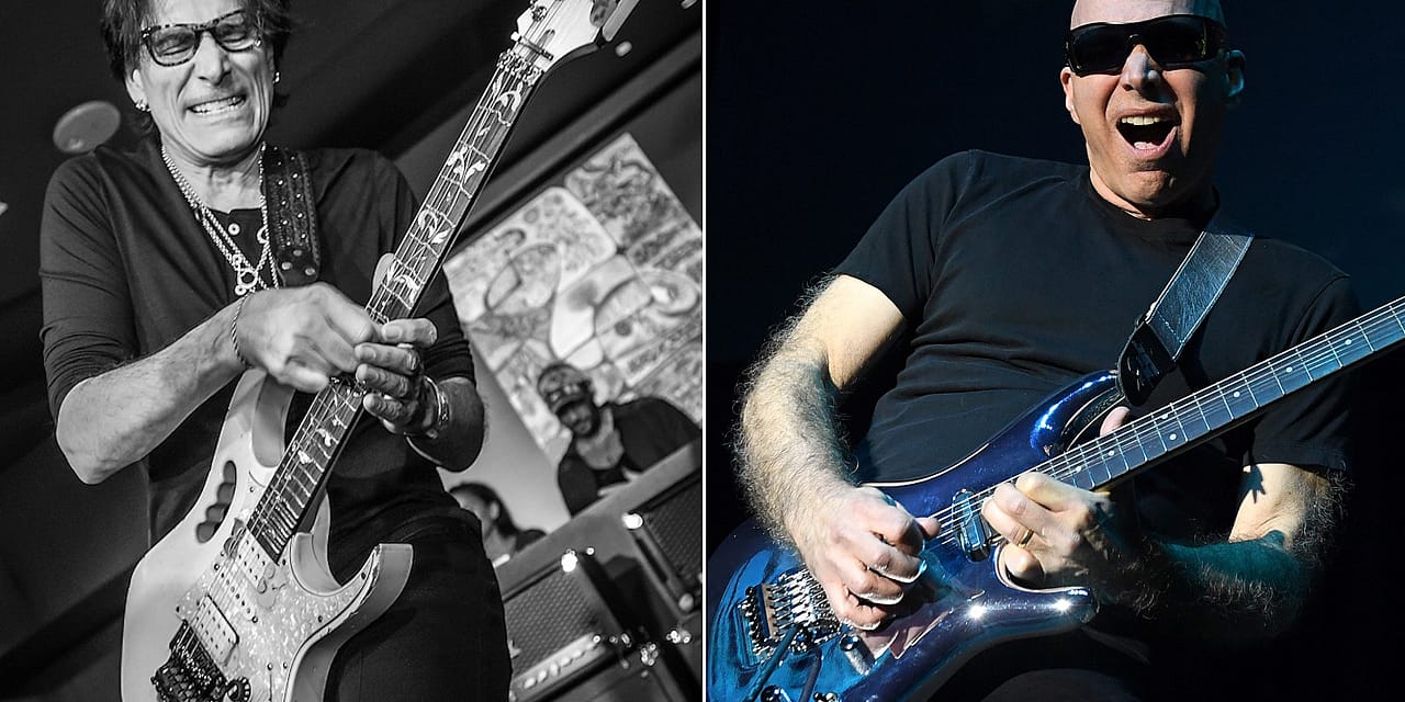 Steve Vai, Joe Satriani to Appear at ‘Six String Salute’ Benefit