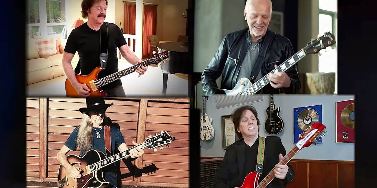 Watch Doobie Brothers and Peter Frampton Cover Eric Clapton