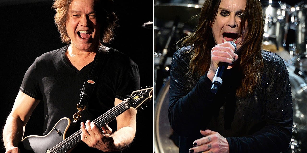 When Eddie Van Halen Invited Ozzy Osbourne to Sing in Van Halen