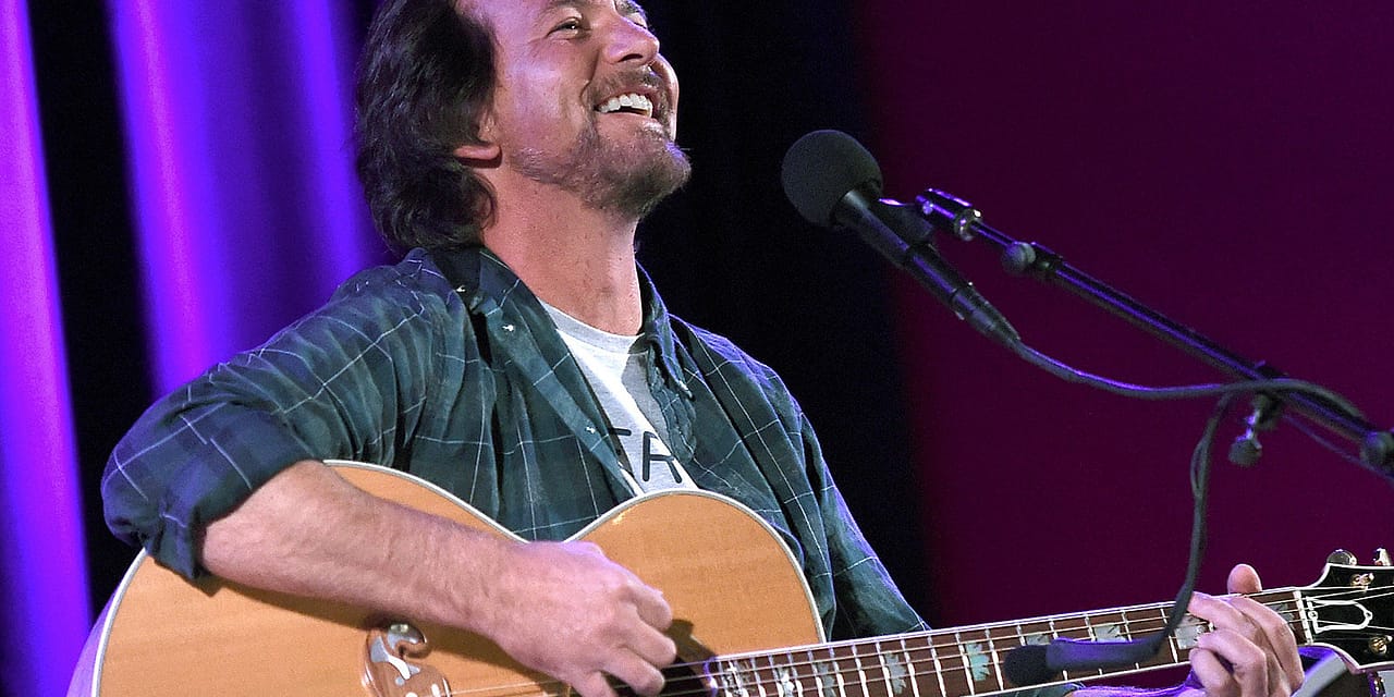 Eddie Vedder Releases Two New Solo Tracks for Charity