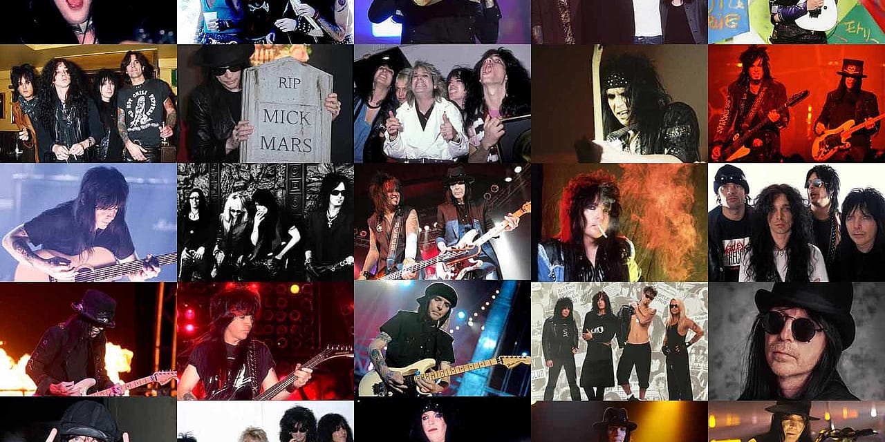 Mick Mars Year by Year: Photos 1982-2019