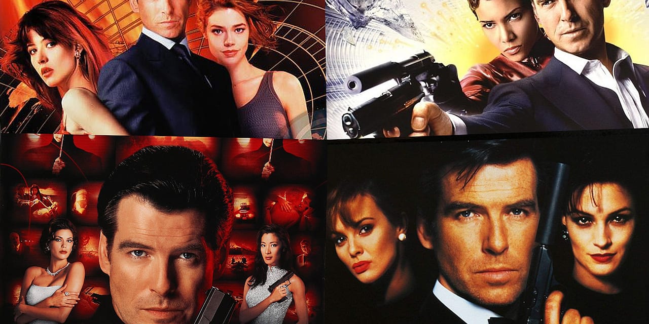 The Stories Behind All Four Pierce Brosnan James Bond Movies
