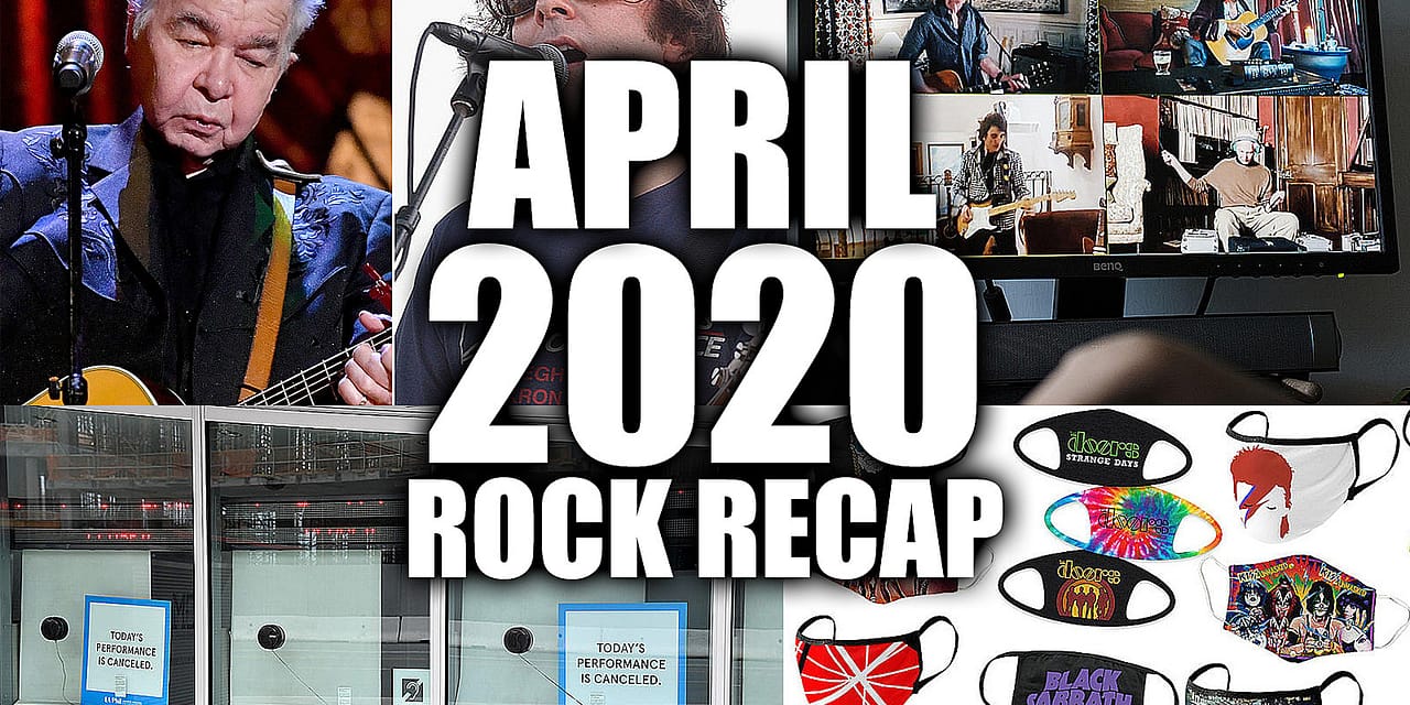 April 2020 Recap: John Prine Dies, COVID Rocks the Music Industry