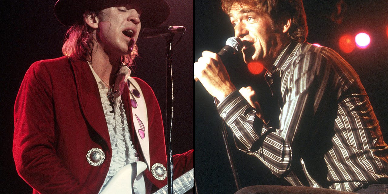 How Huey Lewis Helped Stevie Ray Vaughan Through Difficult Tour