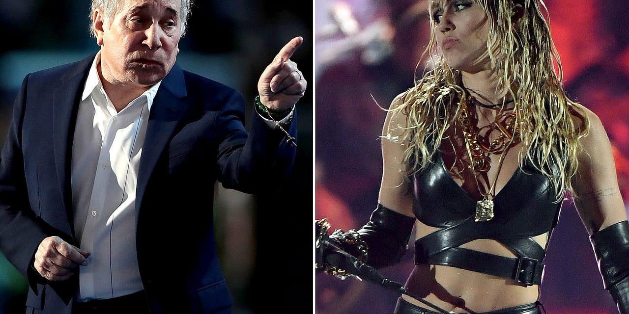 How Paul Simon Helped Miley Cyrus Enjoy Her Own Shows