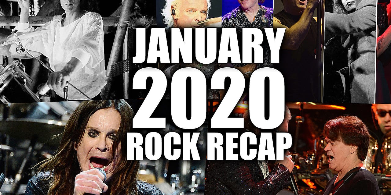 January 2020 Recap: Neil Peart Dies, Joey Kramer Sues Aerosmith