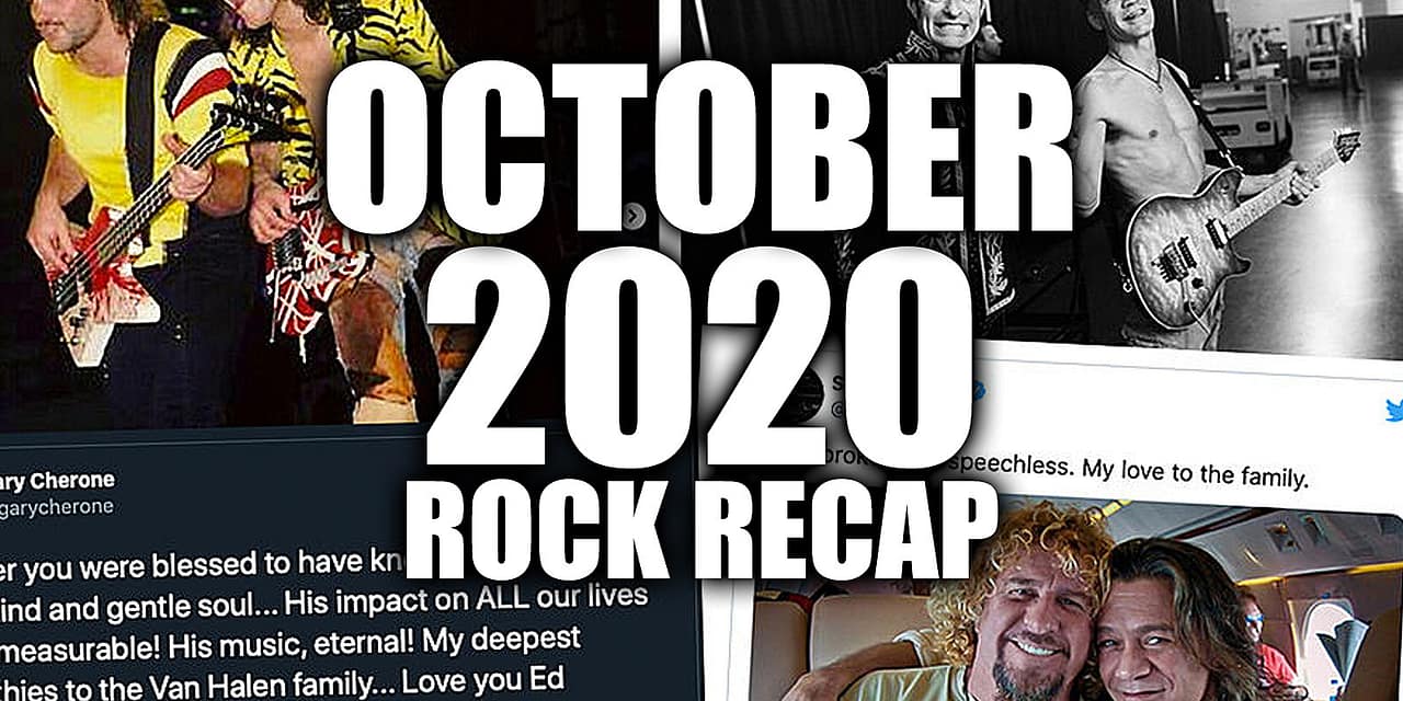 October 2020 Recap: Eddie Van Halen’s Death Rocks the Music World