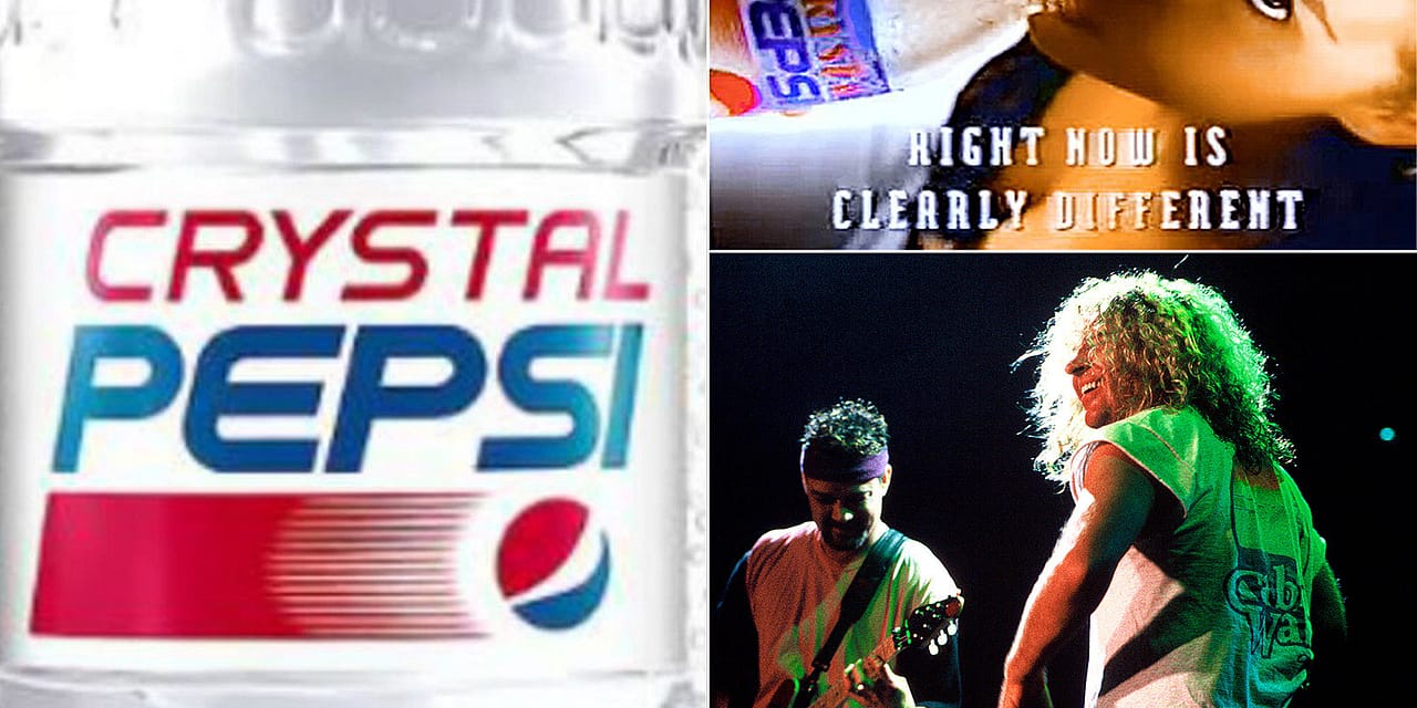 Van Halen Wouldn’t Let Crystal Pepsi’s Super Bowl Ad Rip Them Off