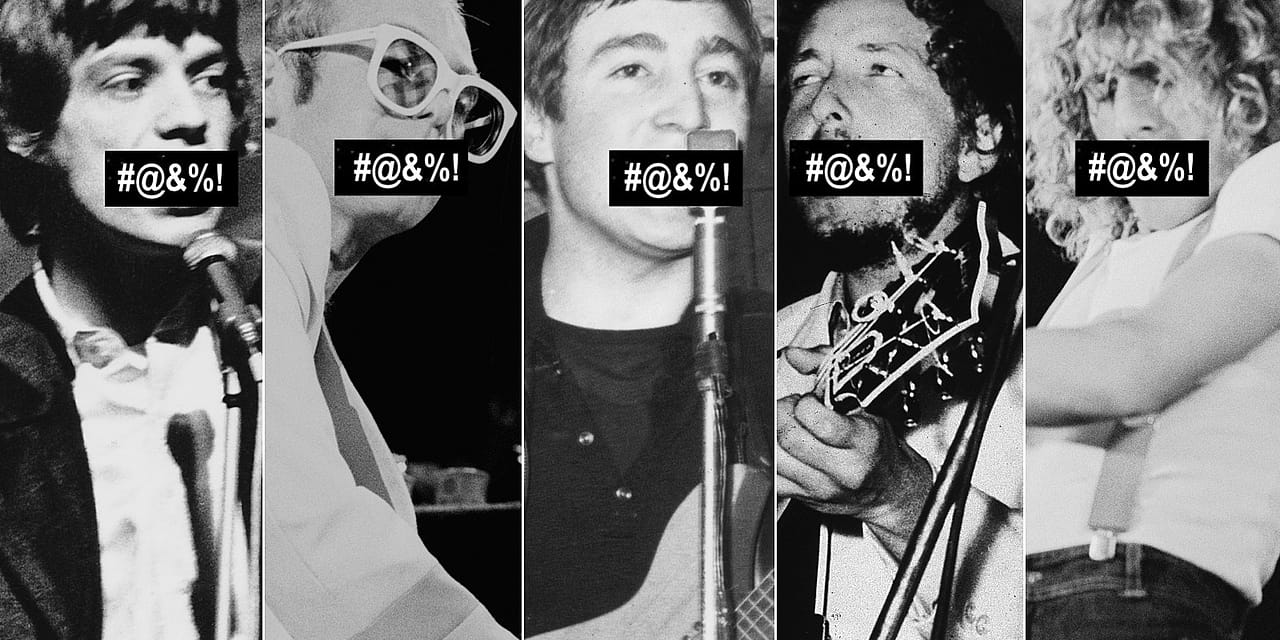 40 Classic Rock Songs With #$&%-ing Curse Words