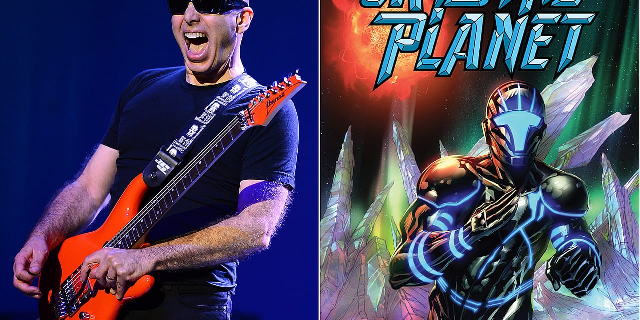 Joe Satriani’s ‘Crystal Planet’ Comic Book: Exclusive First-Look