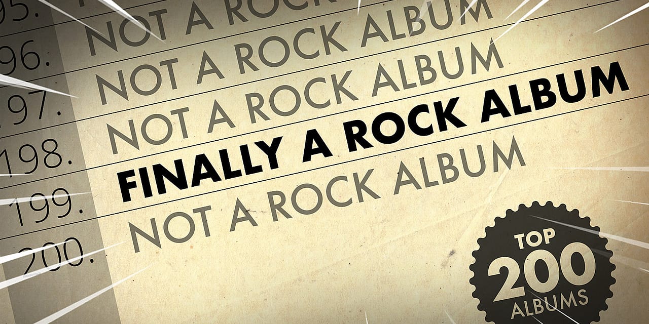 Only One New Classic Rock Album Cracked the Top 200 Last Year