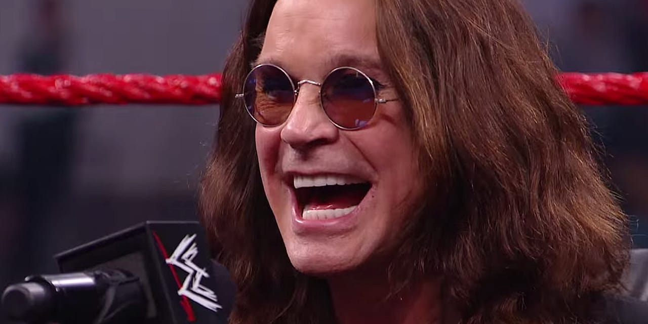 Ozzy Osbourne Inducted Into the WWE Hall of Fame
