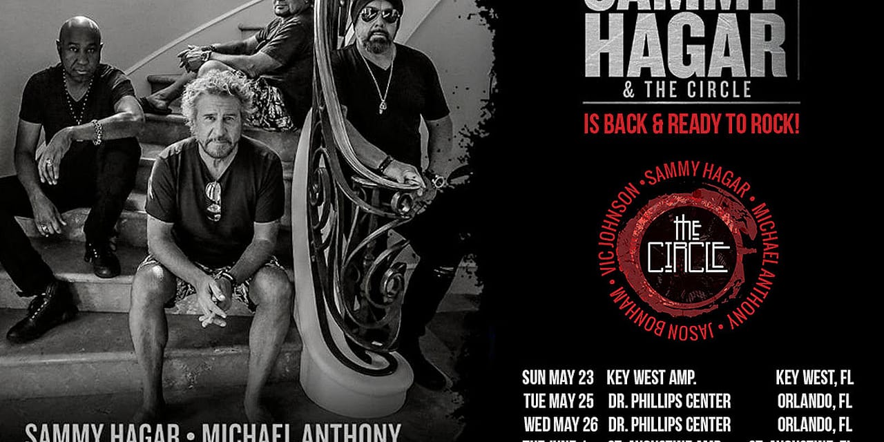 Sammy Hagar and the Circle Announce Summer 2021 Shows
