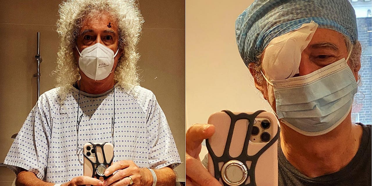 Brian May Undergoes ‘A Little Bit of Eye Surgery’