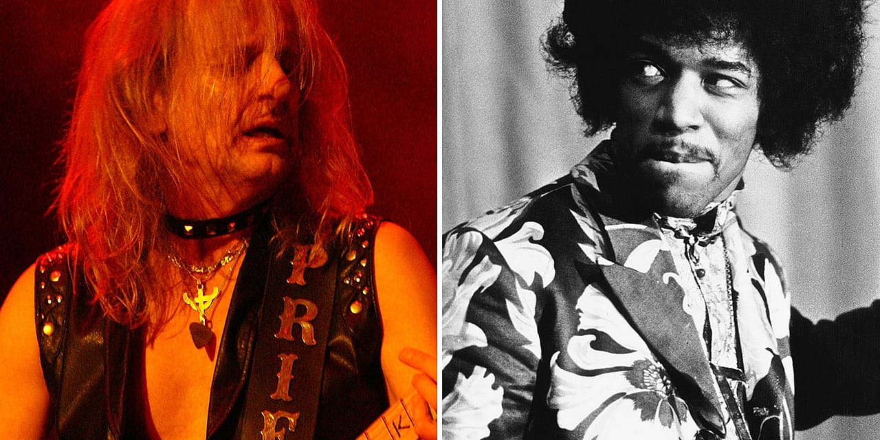K.K. Downing Proud of Grabbing Jimi Hendrix’s Empty Coke Bottle
