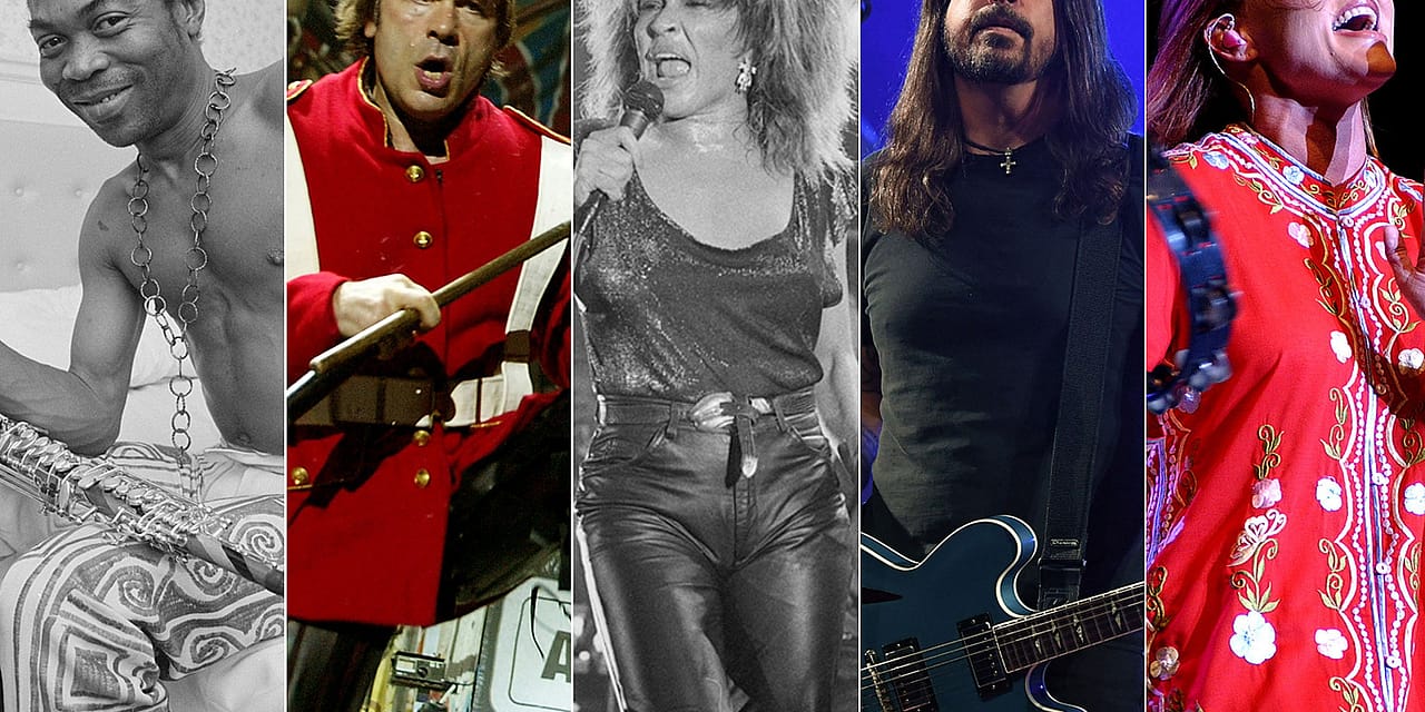 Tina Turner, Fela Kuti, Go-Go’s Top Final Rock Hall Fan Ballot