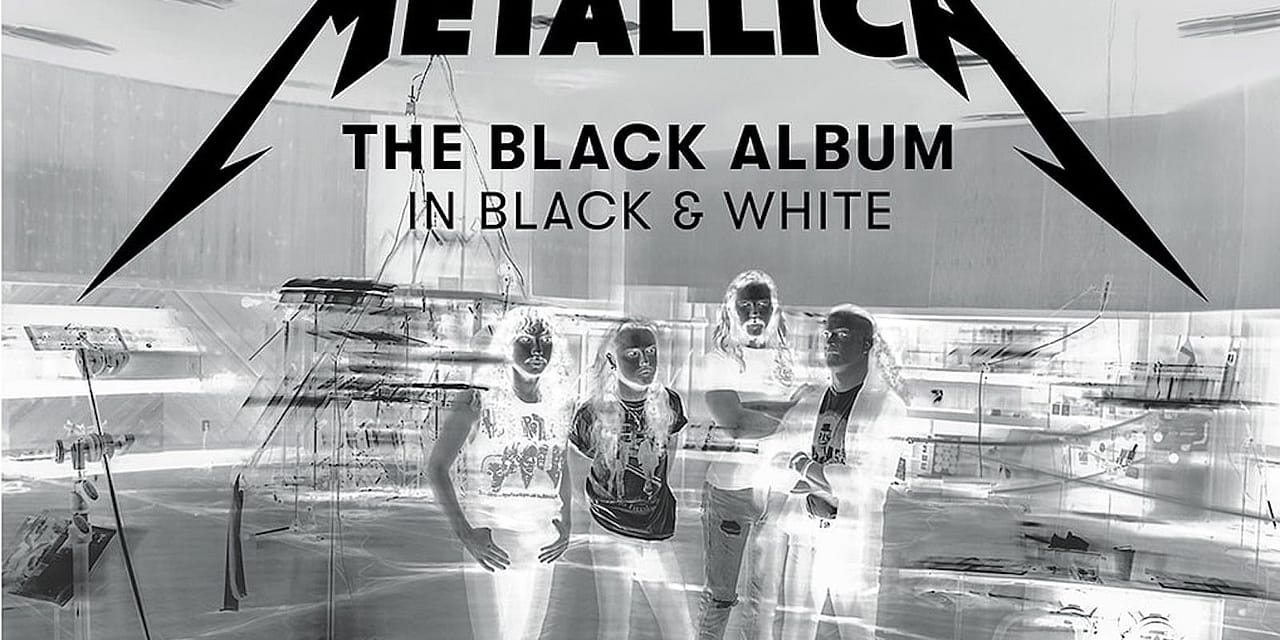 Metallica Announce New Book, ‘The Black Album in Black and White’