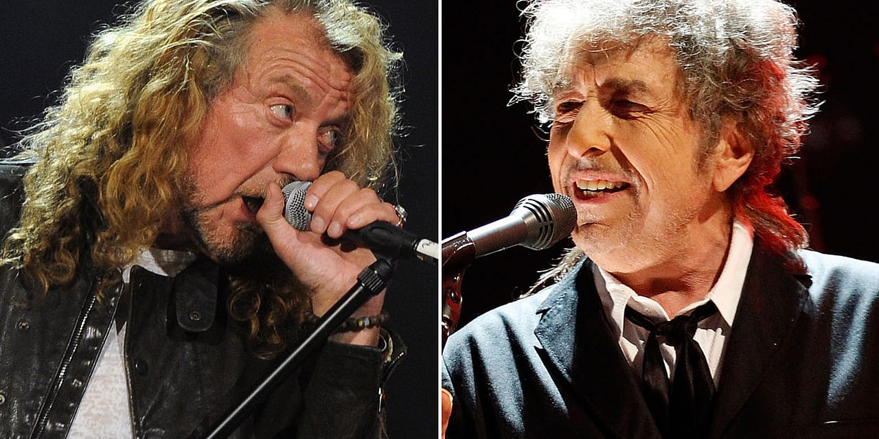 Robert Plant: Writing Like Bob Dylan Is More Than I Can Imagine