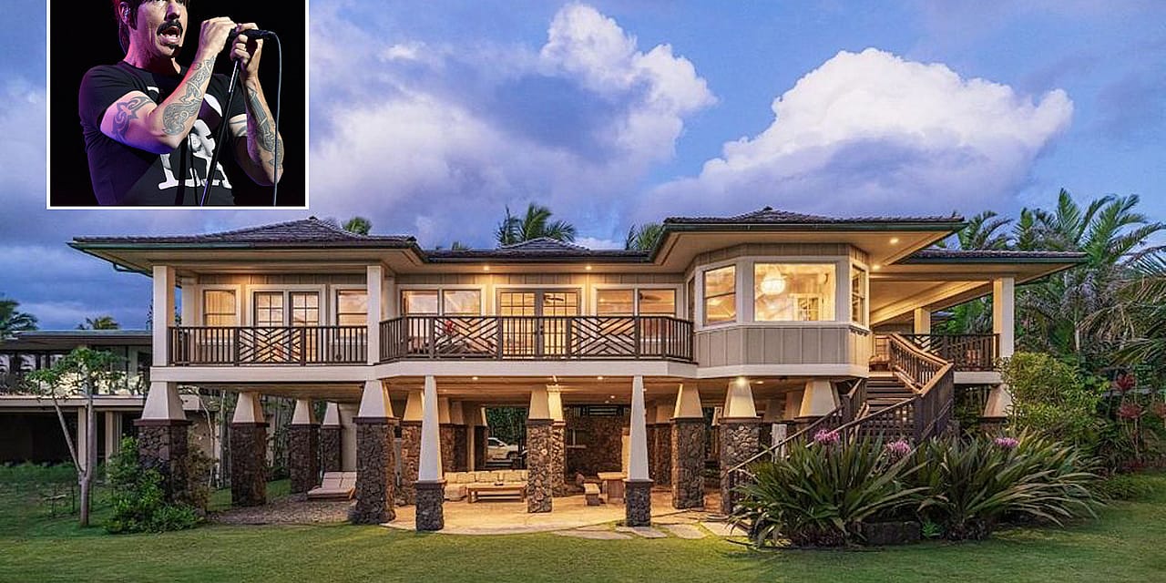 Anthony Kiedis Selling ‘Truly Beautiful’ Hawaiian Home for $10M