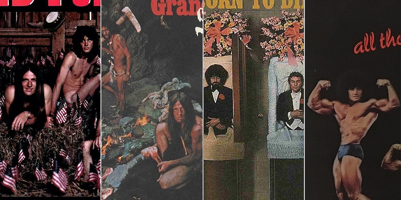 Grand Funk’s Classic Album Covers: From Cavemen to Coffins