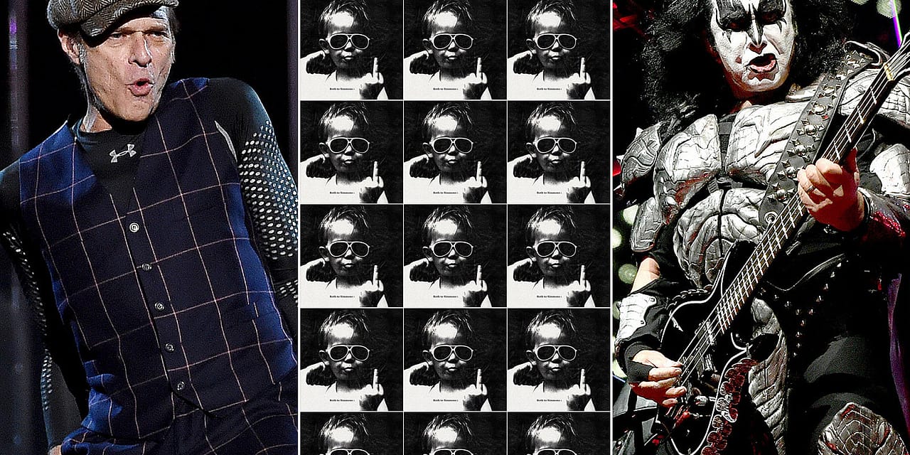 David Lee Roth Sends 18 Middle Fingers to Kiss’ Gene Simmons