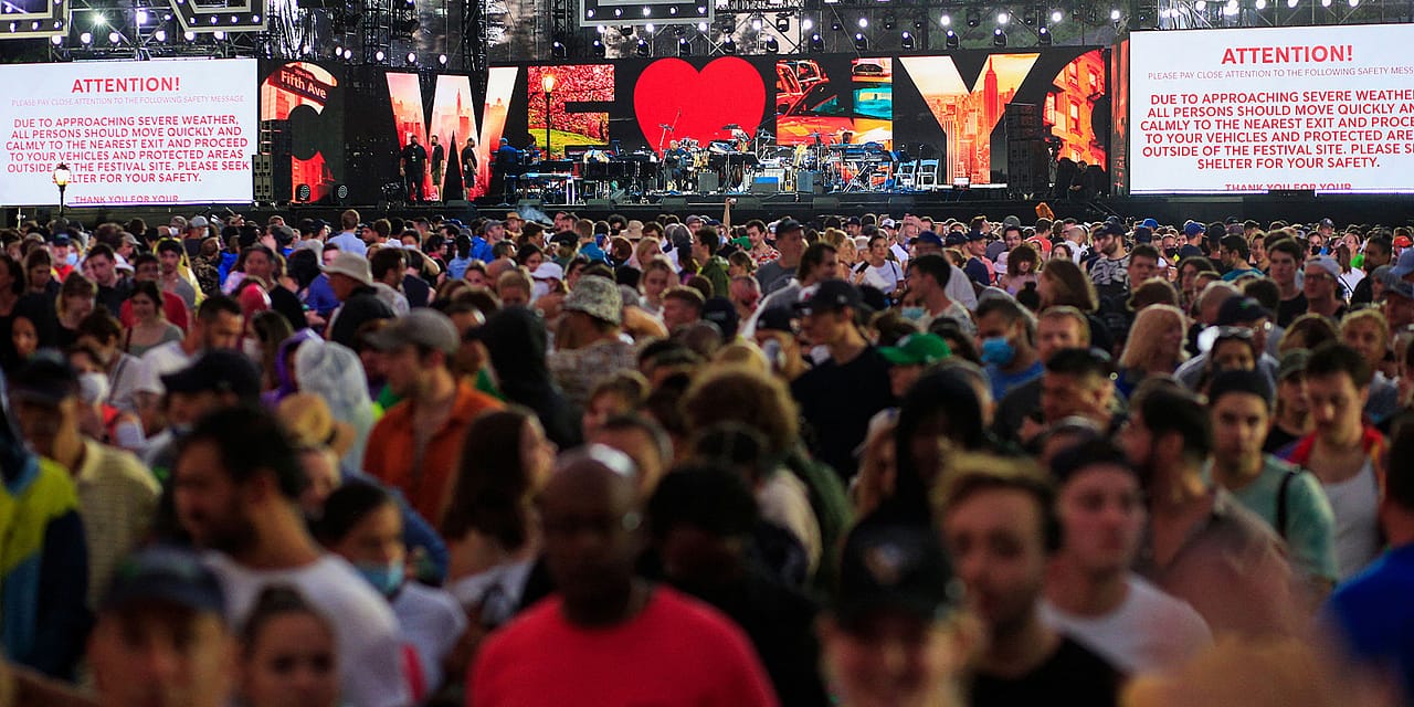 Hurricane Henri Halts ‘We Love NYC’ Central Park Concert Mid-Song