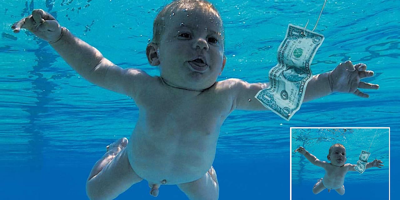 ‘Nevermind’ Cover Baby Suing Nirvana for ‘Child Pornography’