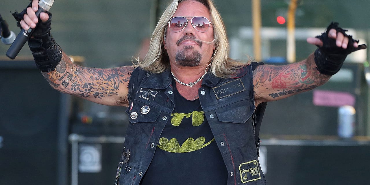 Vince Neil Reportedly Injured After Falling Off Stage