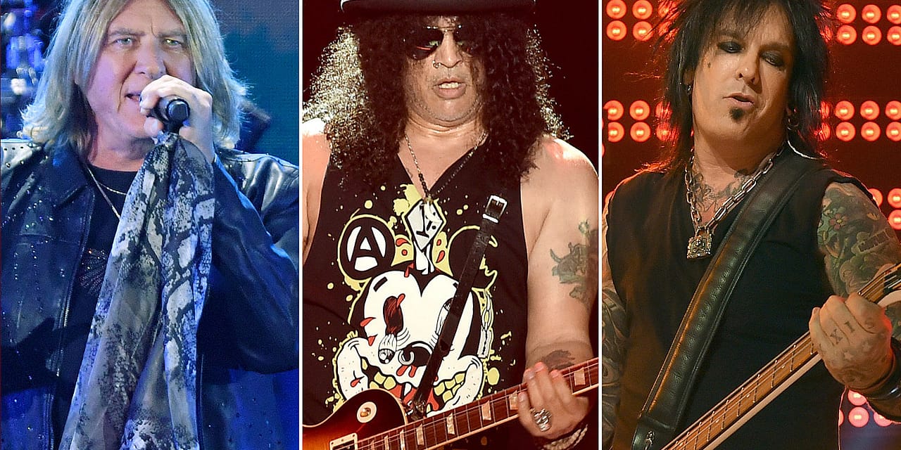 Slash, Joe Elliott and Nikki Sixx Release Drug-Awareness Song