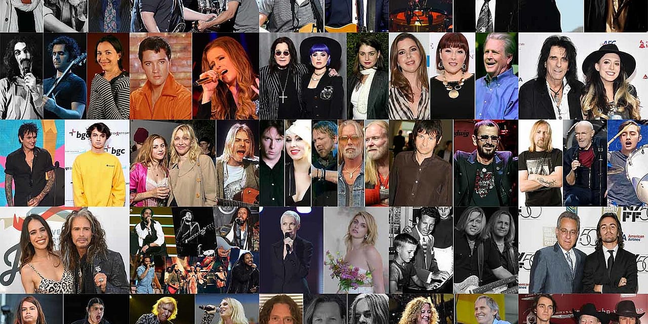 77 Rock Stars Whose Kids Are Also Musicians