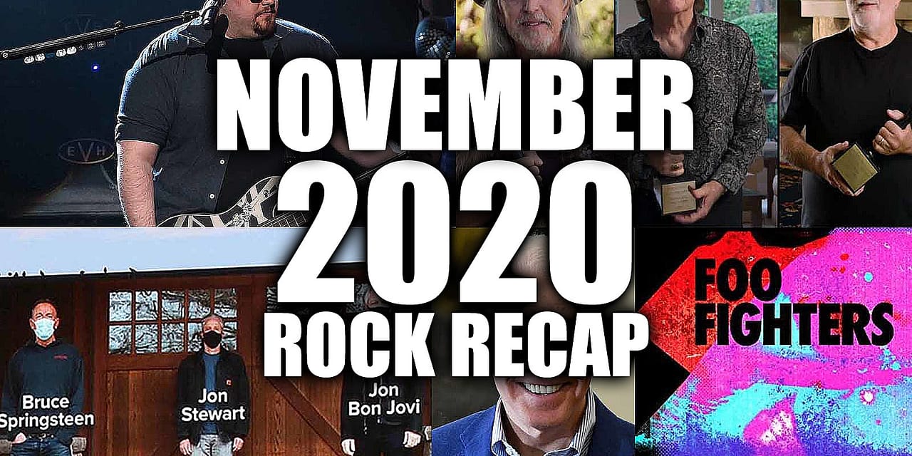 November 2020 Recap: Wolfgang Debuts, Rock Hall Copes With COVID