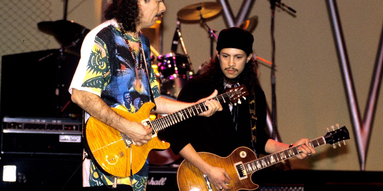 Carlos Santana’s New Album to Feature Metallica’s Kirk Hammett