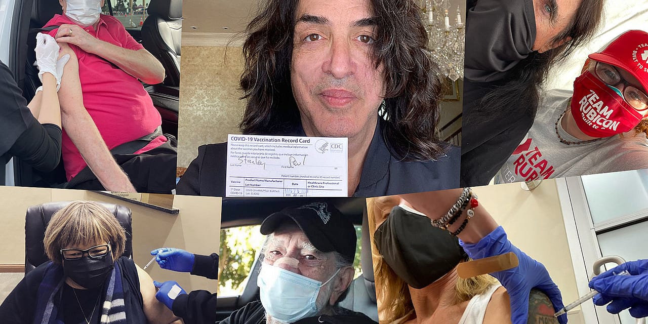Rock Stars Get Their COVID Vaccines: Hit Me With Your Best Shot