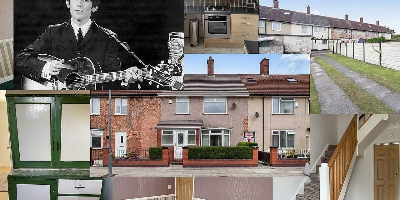 George Harrison’s Childhood Home Up for Auction