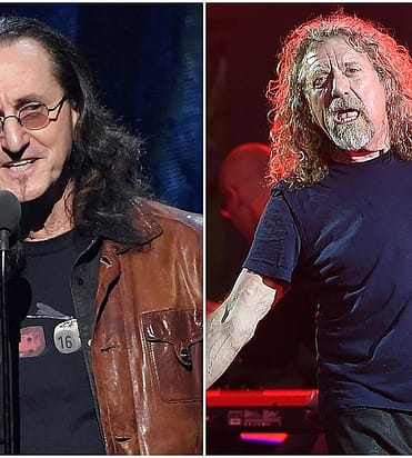 Geddy Lee Says Robert Plant Helped Rush Through Dark Time - The Bob Rivers  Show