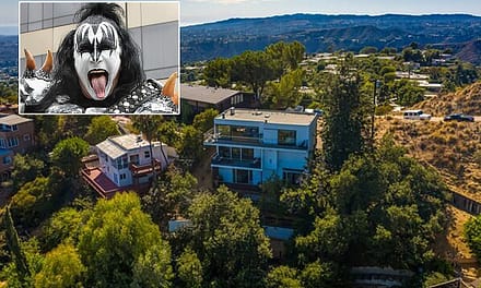 Kiss’ Gene Simmons Selling Hollywood Hideaway for $2.2 Million