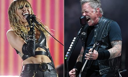 Miley Cyrus Recording a Metallica Covers Album